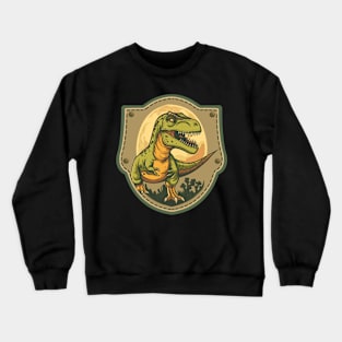 Vintage Dinosaur Deign Crewneck Sweatshirt